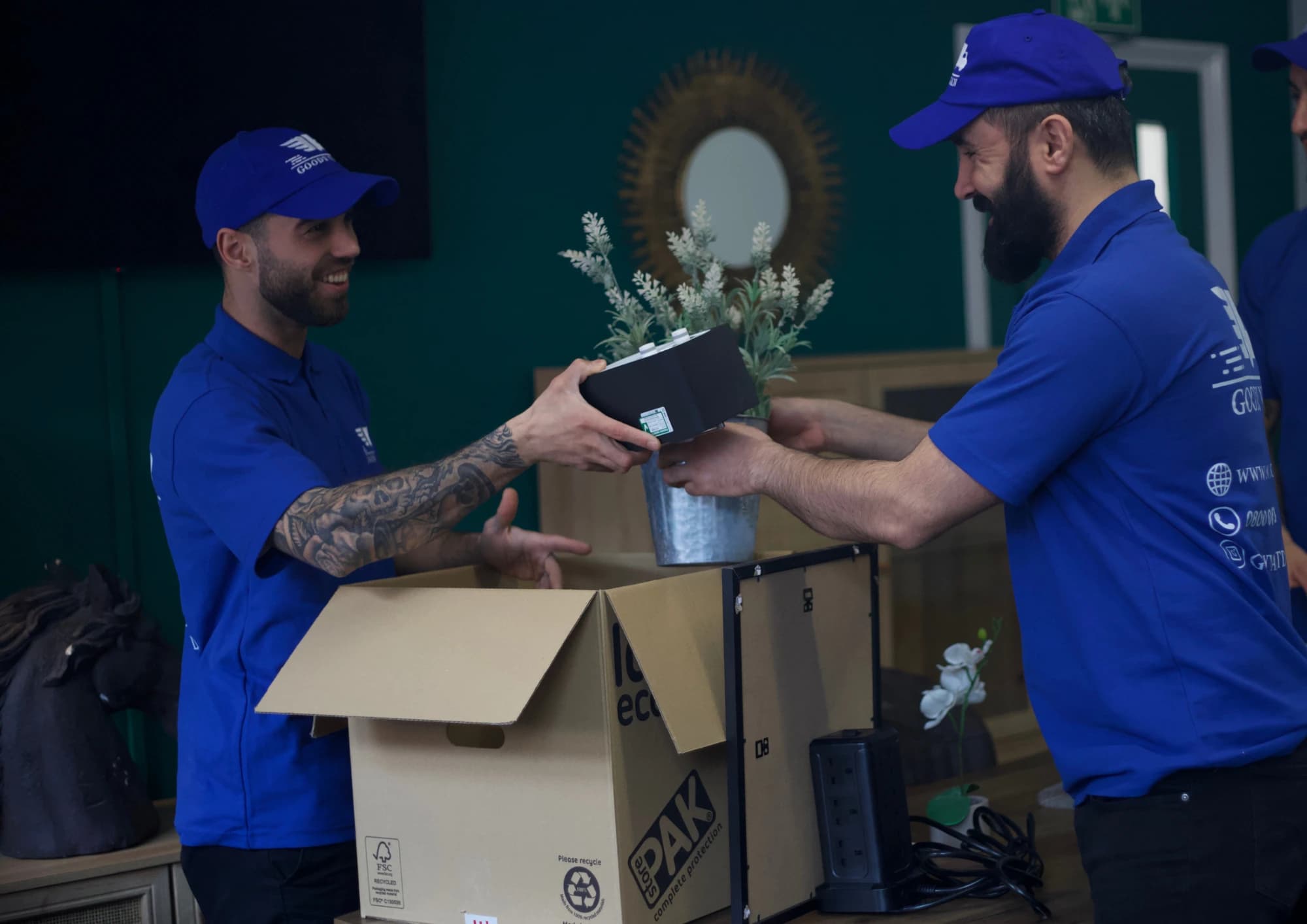 Packing Services by the GoodyVan team in London